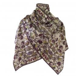 Catkins and Ivy - New Silk Scarf design.