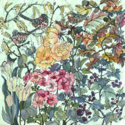 Country Garden - Original Batik Painting