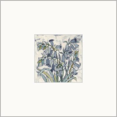 Bluebells - small original Batik.