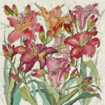 No.219 Day Lilies Greeting Card