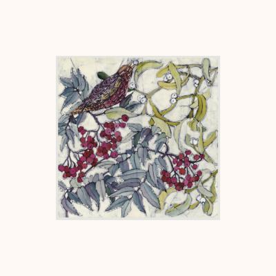 Rowan - Bird and Mistletoe